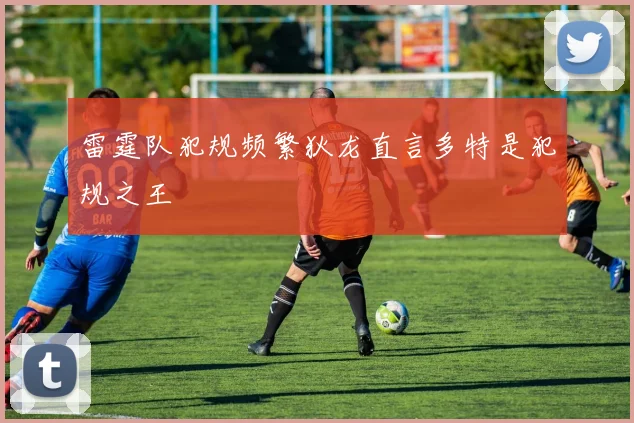 雷霆队犯规频繁狄龙直言多特是犯规之王